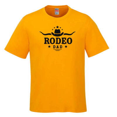 Crew Neck Tee - Rodeo Dad v3 Thumbnail