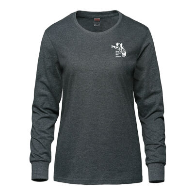 RING SPUN Long Sleeve Crewneck Tee - Ladies Thumbnail